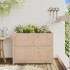 Jardinera de madera maciza de pino 90x50x70