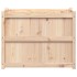 Jardinera de madera maciza de pino 90x50x70