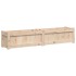 Jardinera de madera maciza de pino 150x31x31