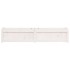 Jardinera de madera maciza de pino blanca 150x31x31