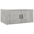 Mesa de centro madera contrachapada gris hormigón 80x50x36