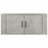 Mesa de centro madera contrachapada gris hormigón 80x50x36