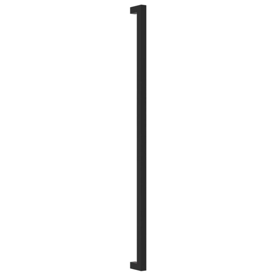 Tiradores para armarios 20 uds acero inoxidable negro 480