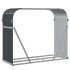 Leñero de acero galvanizado gris antracita 120x45x100