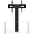 Mueble TV esquina 2 niveles para 32-70 pulgadas negro