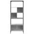 Librería 5 estantes madera ingeniería gris Sonoma
