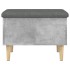 Banco con almacenaje madera ingeniería gris hormigón