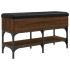 Banco zapatero madera de ingeniería marrón roble 82x32x45