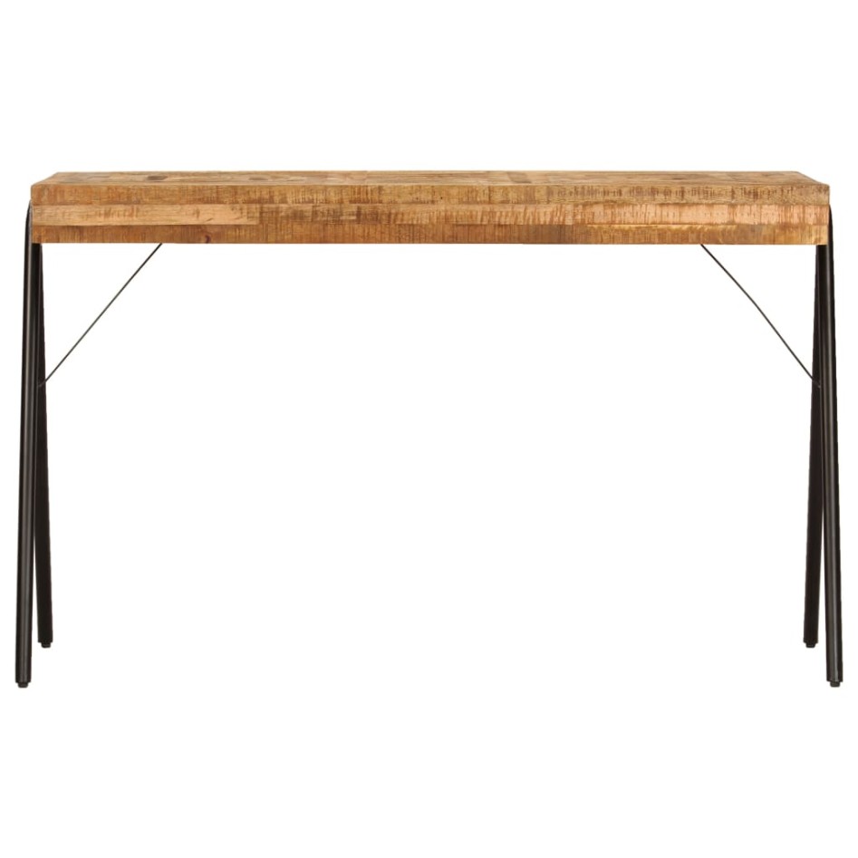 Mesa de escritorio de madera maciza de mango 118x50x75