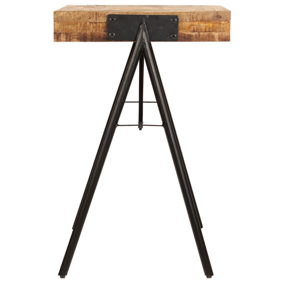 Mesa de escritorio de madera maciza de mango 118x50x75