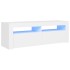 Mueble para TV con luces LED blanco 120x35x40