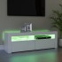 Mueble para TV con luces LED blanco 120x35x40