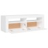 Mueble para TV con luces LED blanco 120x35x40