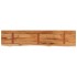 Tablero rectangular madera de acacia borde vivo 140x30x2,5