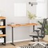 Tablero de escritorio rectangular madera acacia 120x50x2,5