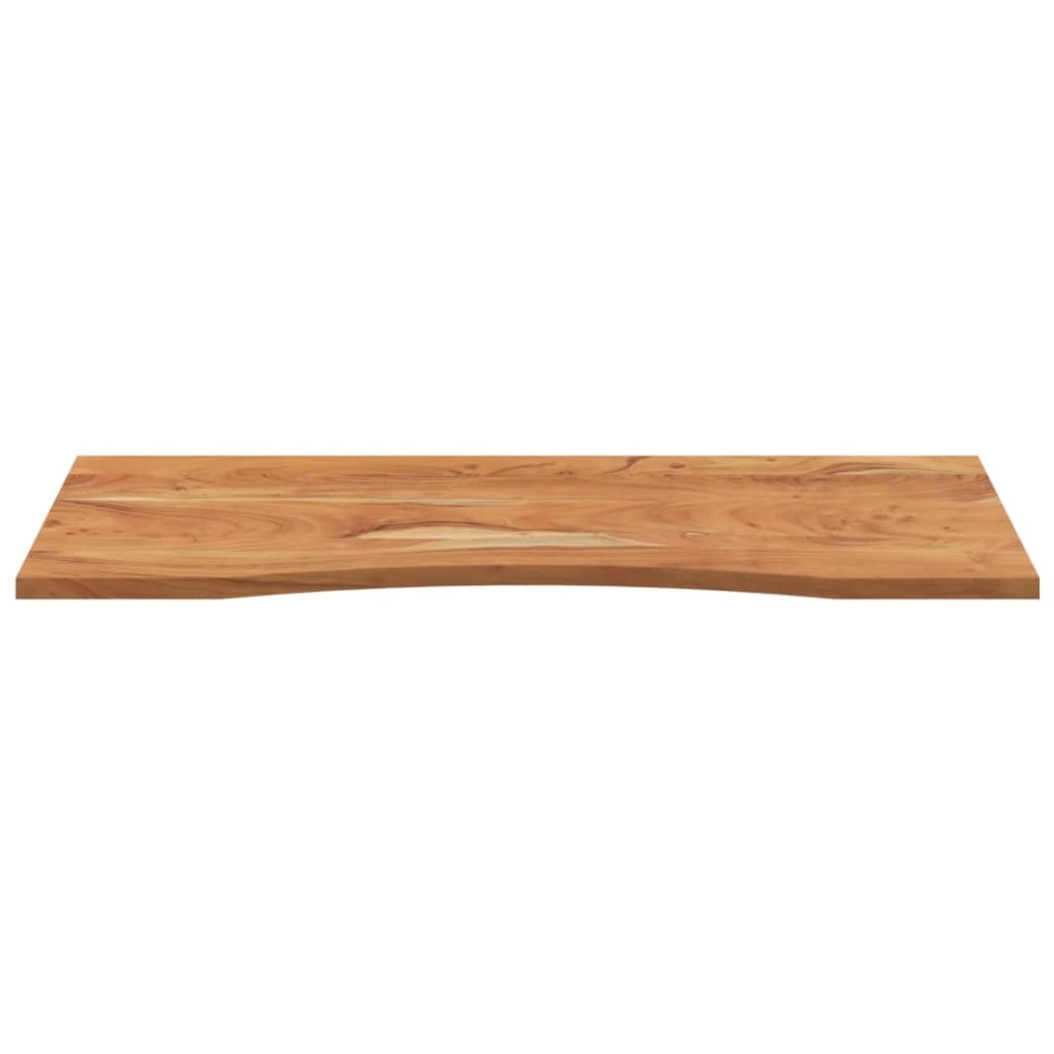 Tablero de escritorio rectangular madera acacia 120x50x2,5