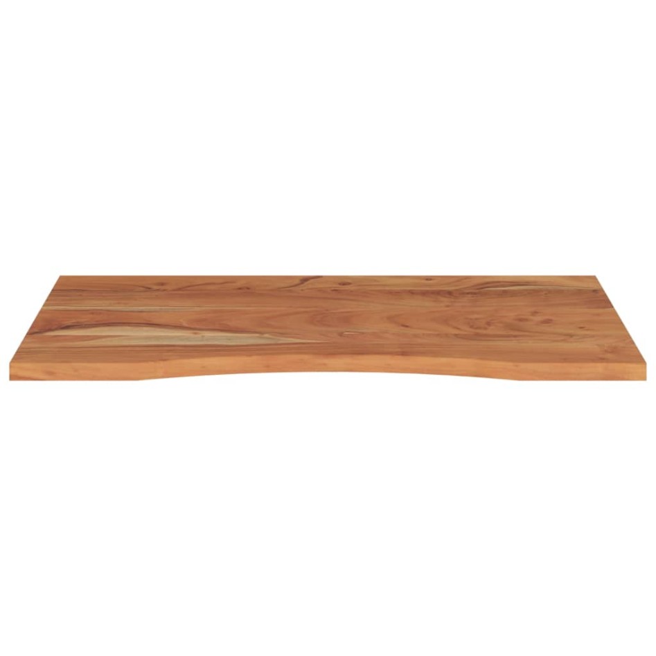 Tablero de escritorio rectangular madera de acacia 90x60x2,5