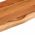 Estante pared rectangular madera acacia borde vivo