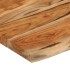 Estante pared rectangular madera acacia borde vivo 70x40x3,8