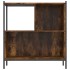 Estantería madera de ingeniería roble ahumado 72x28x77,5