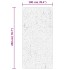 Alfombra de pelo corto suave lavable HUARTE arena 100x200