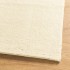 Alfombra de pelo corto suave lavable HUARTE crema 160x230