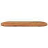 Tablero de mesa ovalado madera maciza de acacia 140x50x2,5