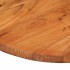 Tablero de mesa ovalado madera maciza de acacia 140x50x2,5