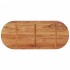 Tablero de mesa ovalado madera maciza de acacia 100x40x3,8