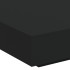 Mesa de centro madera de ingeniería negro 100x100x31