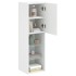 Mueble para TV con luces LED blanco 30,5x30x102