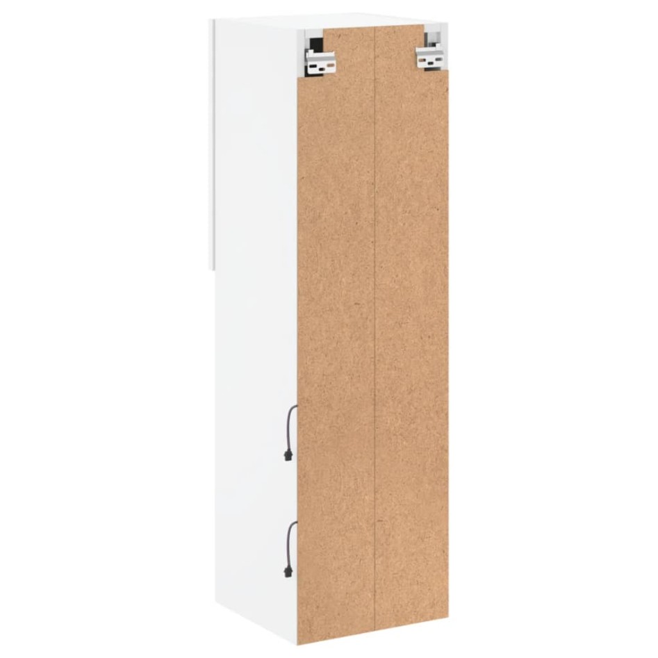 Mueble para TV con luces LED blanco 30,5x30x102