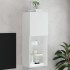 Mueble para TV con luces LED blanco 40,5x30x102