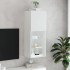 Mueble para TV con luces LED blanco 40,5x30x102