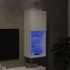 Mueble para TV con luces LED blanco 40,5x30x102