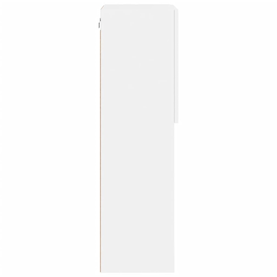 Mueble para TV con luces LED blanco 40,5x30x102