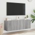 Muebles para TV de pared 2 unidades gris Sonoma 60x30x41