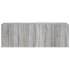 Muebles para TV de pared 2 unidades gris Sonoma 60x30x41