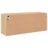 Mueble para TV de pared roble Sonoma 100x30x41