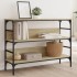 Mesa consola madera de ingeniería roble Sonoma 100x32x75