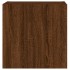 Muebles de TV de pared 2 uds madera marrón roble 40,5x30x40