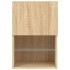 Muebles de TV con luces LED 2 uds roble Sonoma 40,5x30x60