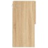 Muebles de TV con luces LED 2 uds roble Sonoma 40,5x30x60