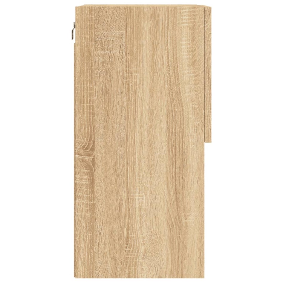 Muebles de TV con luces LED 2 uds roble Sonoma 40,5x30x60