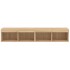 Muebles de TV con luces LED 2 uds roble Sonoma 80x30x30