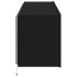 Muebles de TV de pared con luces LED 2 uds negro 60x35x41