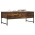 Mesa de centro madera ingeniería roble ahumado 101x49x39,5