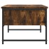 Mesa de centro madera ingeniería roble ahumado 101x49x39,5