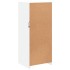 Aparador con luces LED blanco 41x37x100