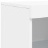 Aparador con luces LED blanco 41x37x100